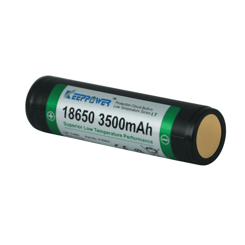低温キープ力 18650 3500mAh リチウムイオン電池